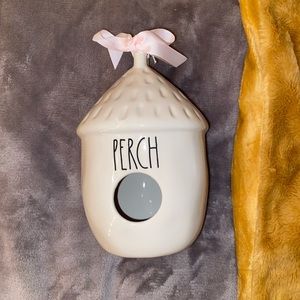 Rae Dunn Acorn PERCH Birdhouse